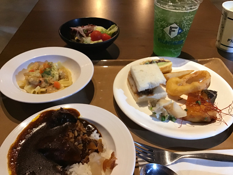docomoクラブラウンジの料理