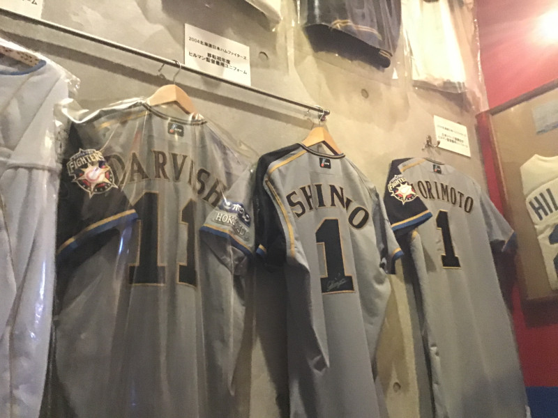 クレイジースパイス展示ユニフォーム