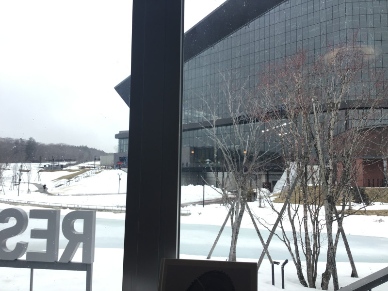 カウンター席からの眺め