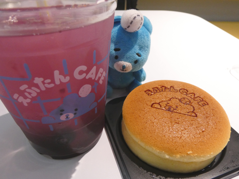 えふたんカフェでぬい撮り1